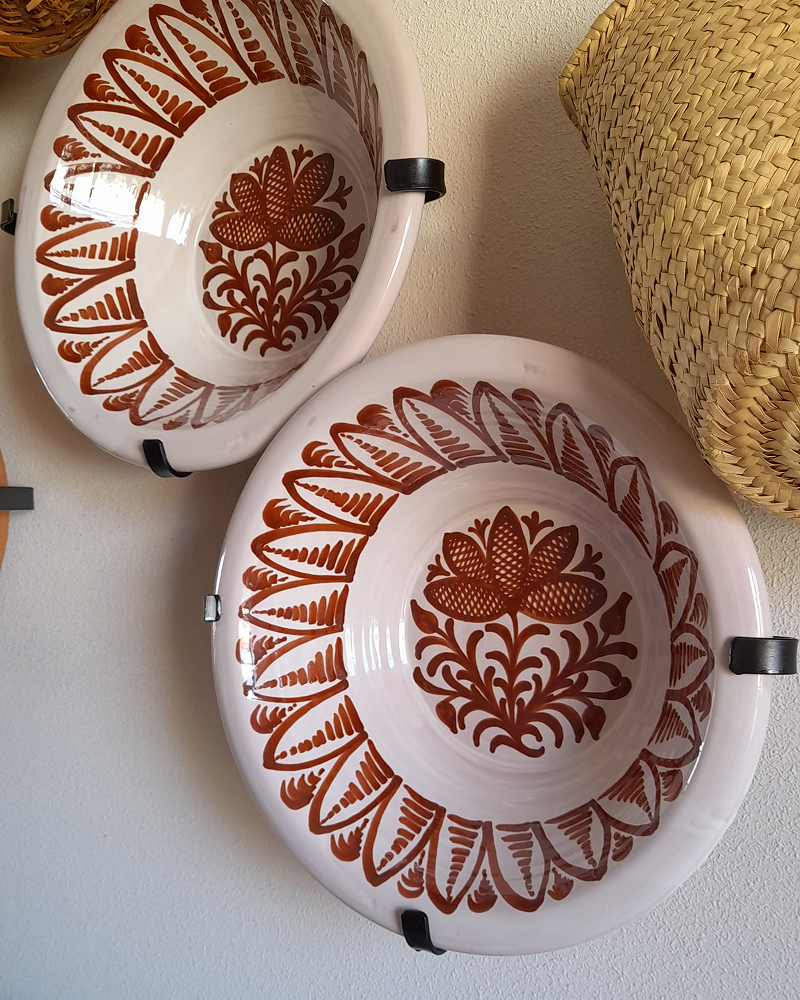 Salins 深皿 Alhambra Alhambra Palace Inspired Wall Hanging Plaster Artwork - Munira Gifts